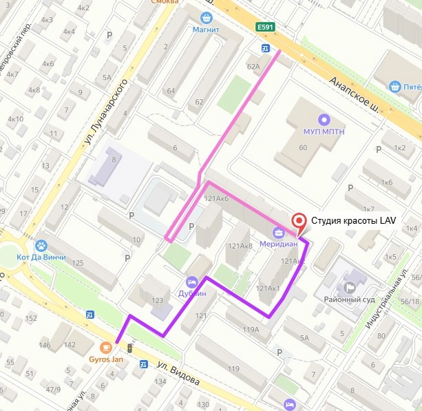 Карта прохода в студию